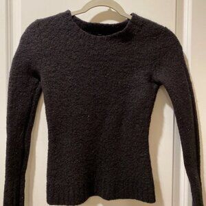 Victoria’s Secret Moda black wool blend sweater Small